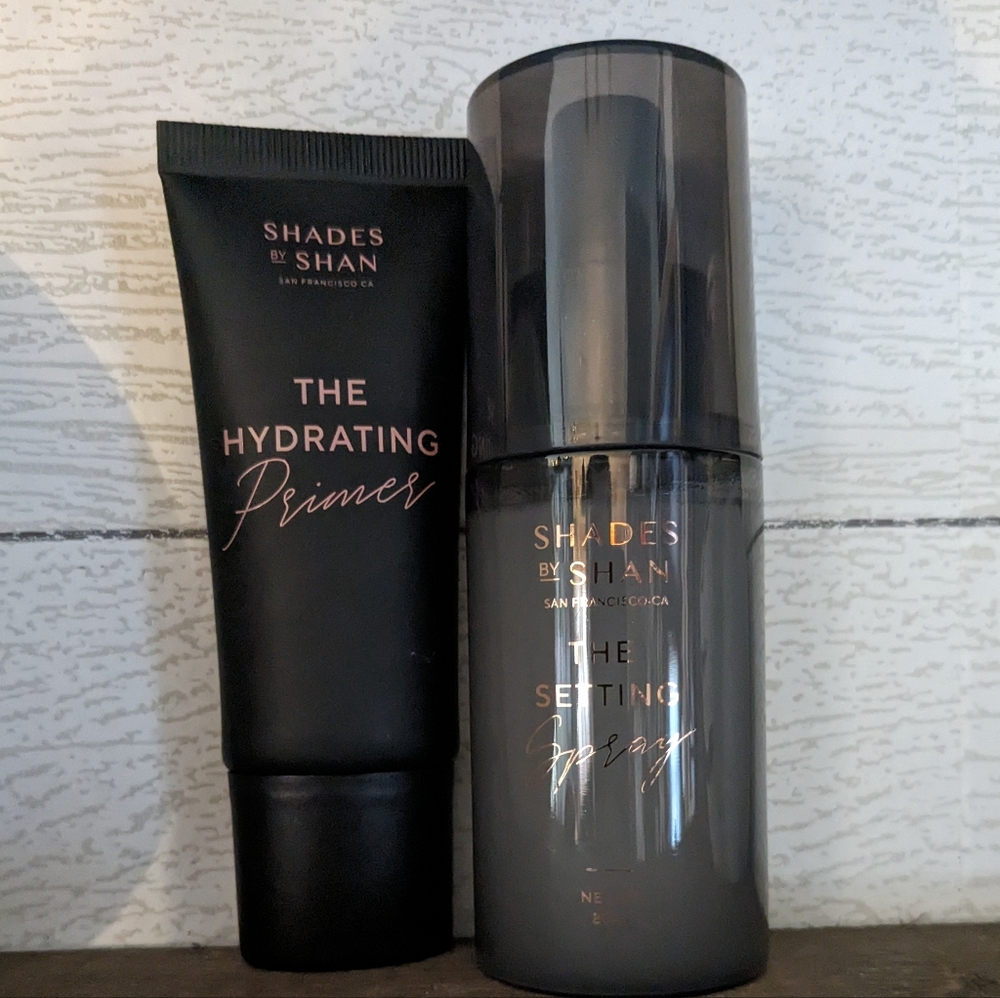 Shades by Shan primer and setting spray